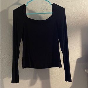 Black long sleeve shirt